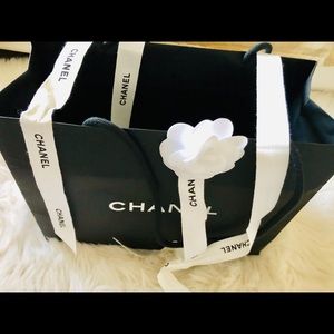 Chanel Shopping Bag with Ribbons